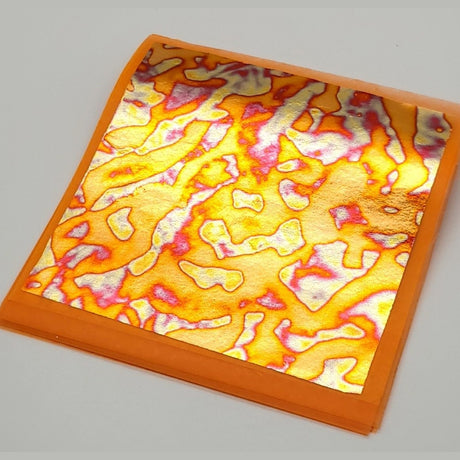 Tropical Glitz Patent Leaf Transfer Book (25 Leaves) - Tropical Glitz