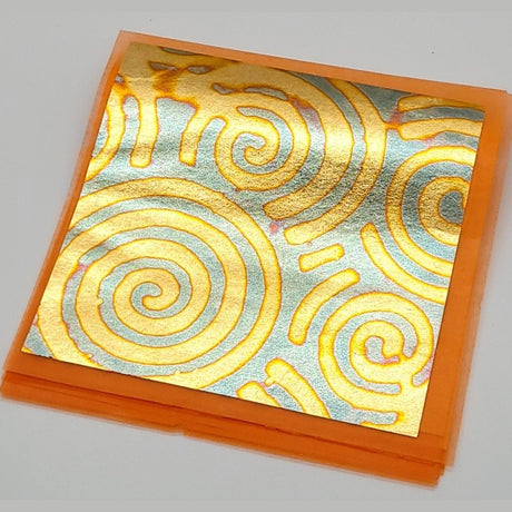 Tropical Glitz Patent Leaf Transfer Book (25 Leaves) - Tropical Glitz