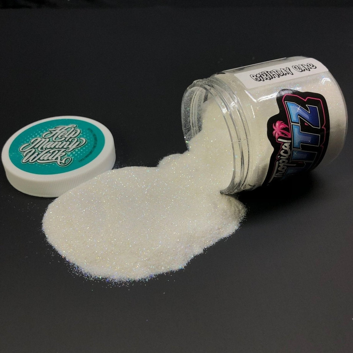 Birthday Cake Metal Flake - Tropical Glitz