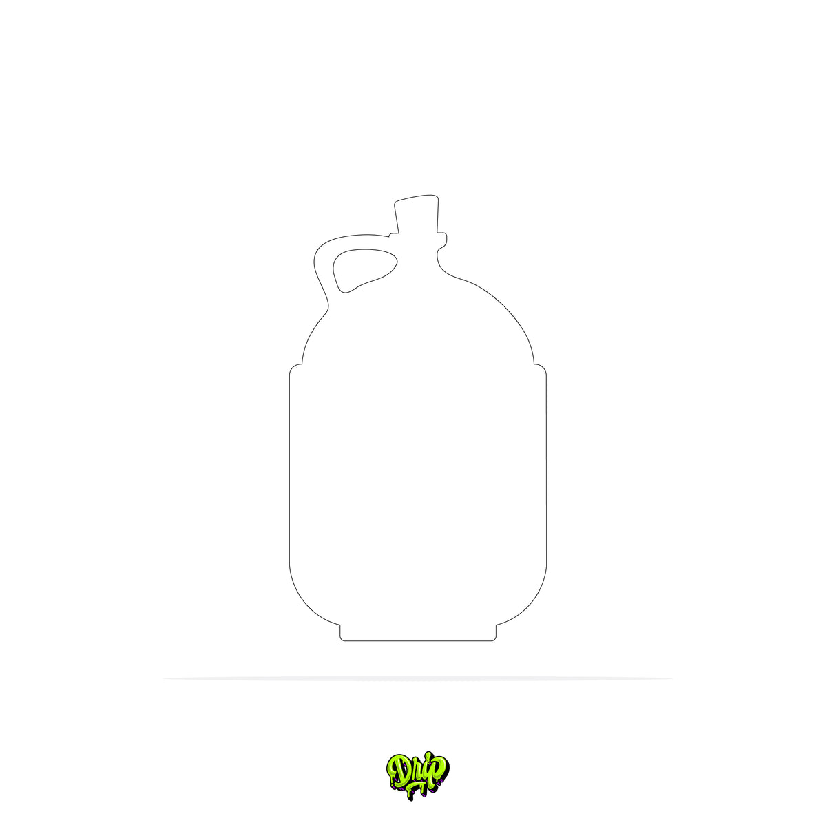 Blank Moonshine Jug