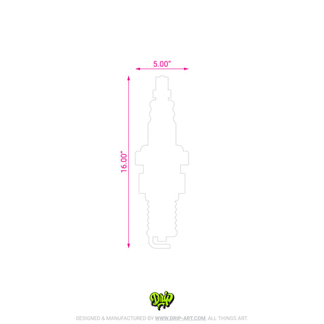 Blank Spark Plug