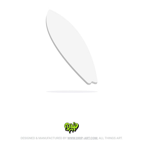 Blank Mini Surfboard - Custom Panel - Tropical Glitz