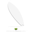 Blank Surfboard - Custom Panel - Tropical Glitz