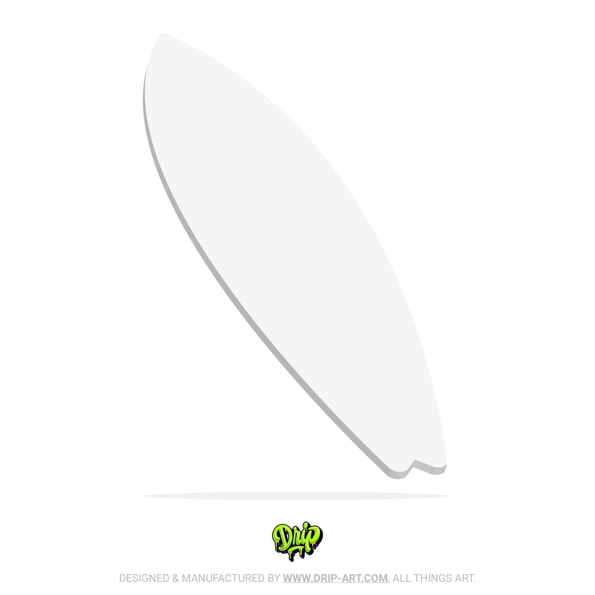 Blank Surfboard - Custom Panel - Tropical Glitz
