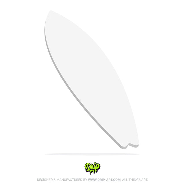 Blank Surfboard - Custom Panel - Tropical Glitz