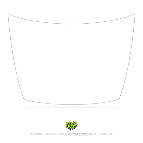 Blank Hood - Custom Panel - Tropical Glitz