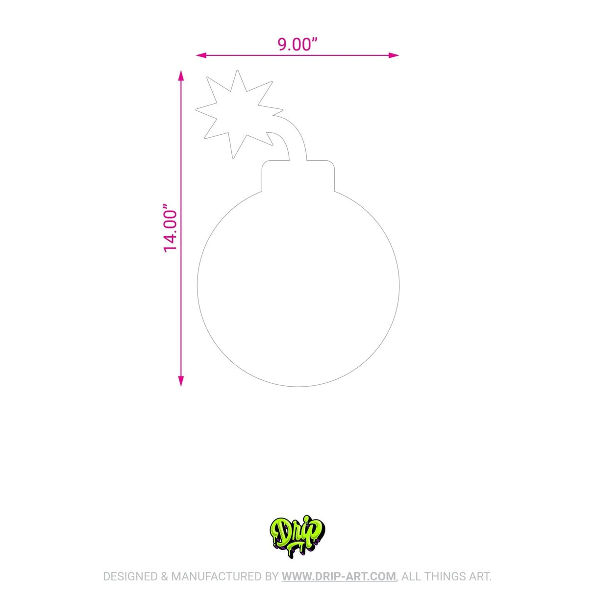 Blank Bomb - Custom Panel - Tropical Glitz