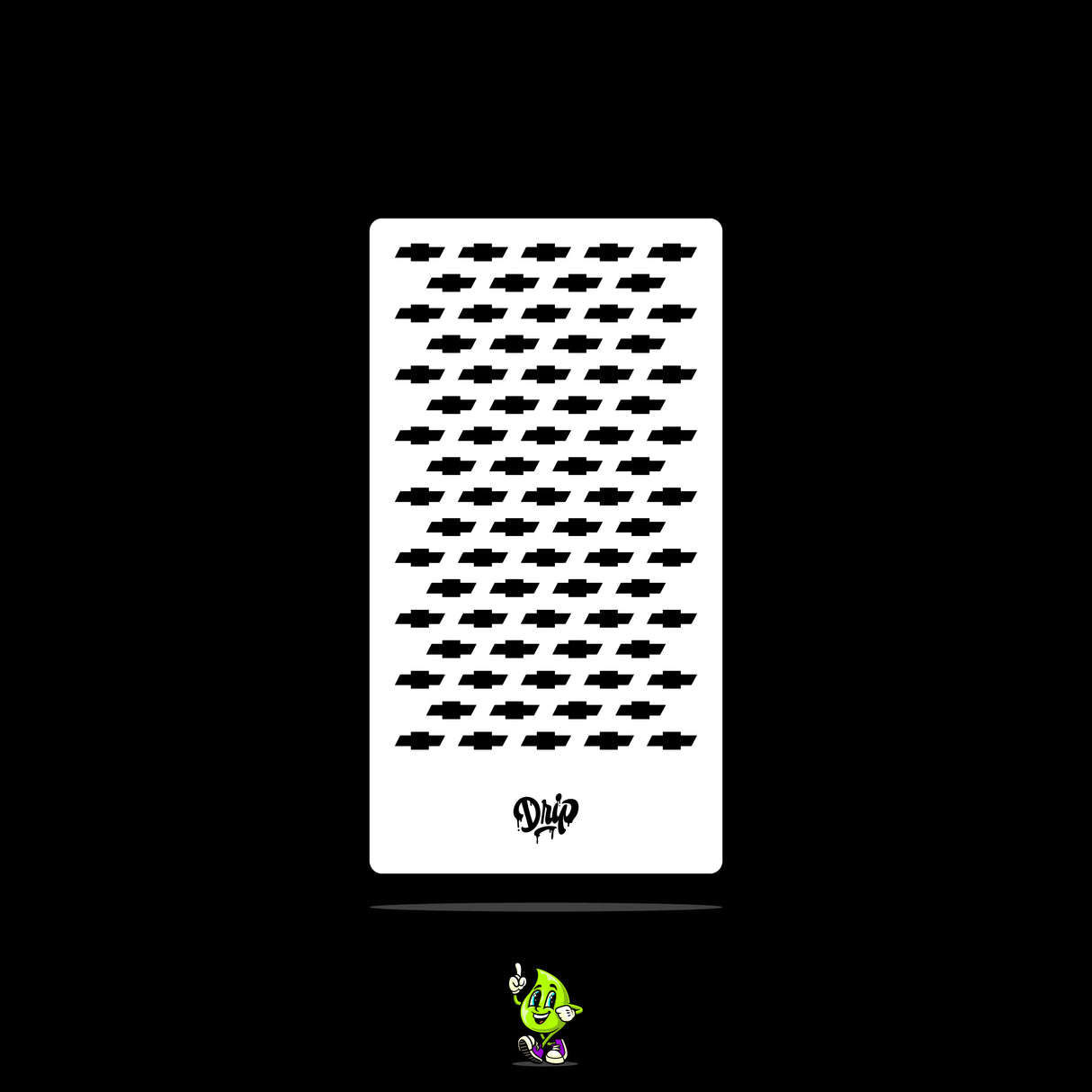 Mylar Stencil Chevrolet Bowties