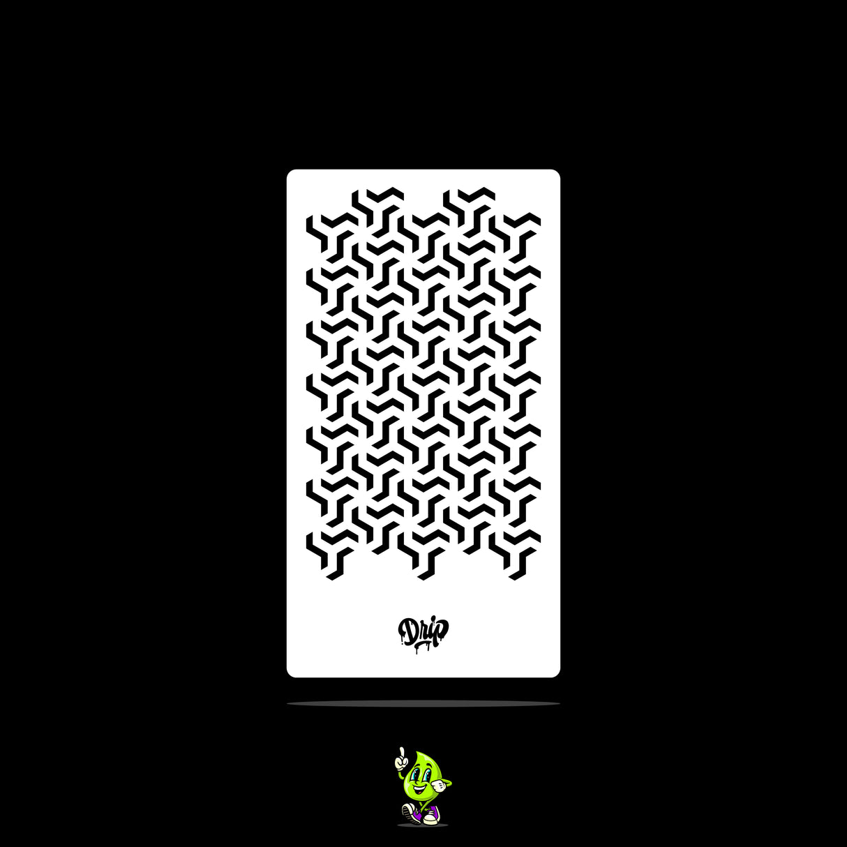 Mylar Stencil Fidget