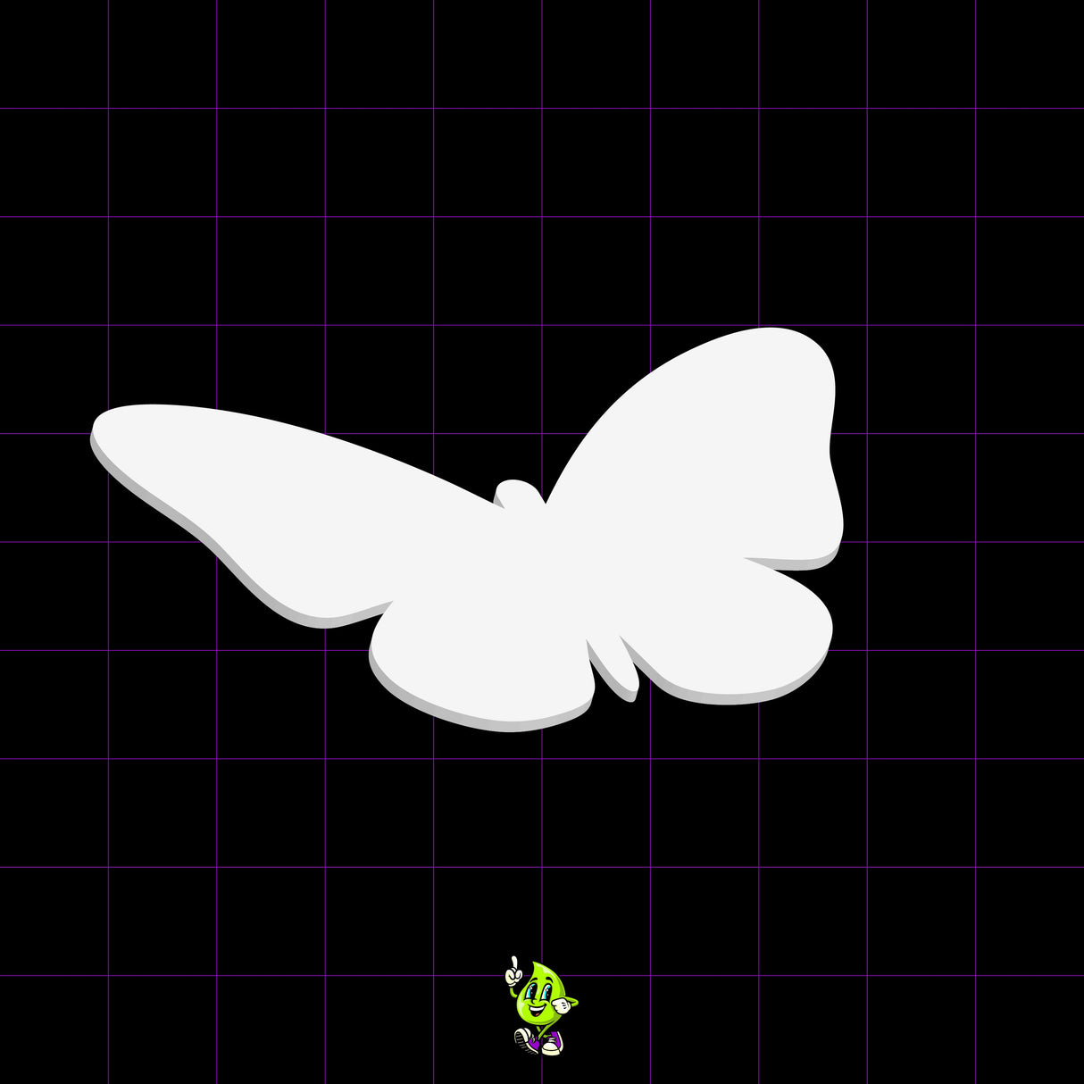 Blank Butterfly