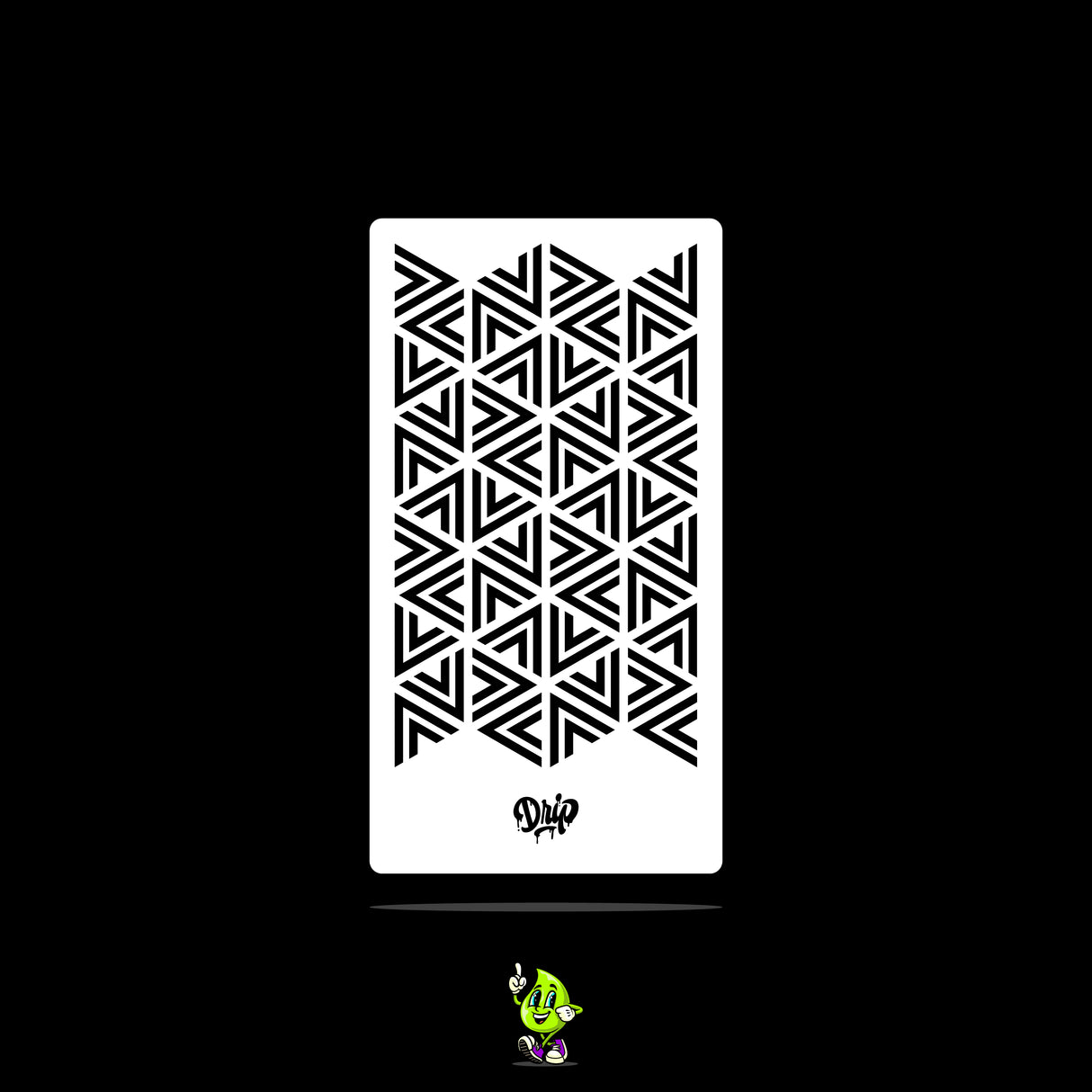 Mylar Stencil Tribal