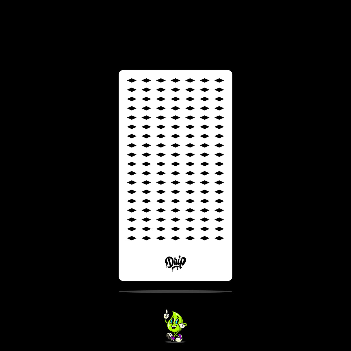 Mylar Stencil Harlequin II