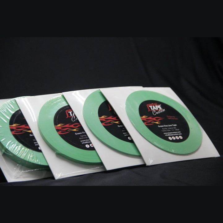 JTAPE Green Fine Line Tape - Tropical Glitz