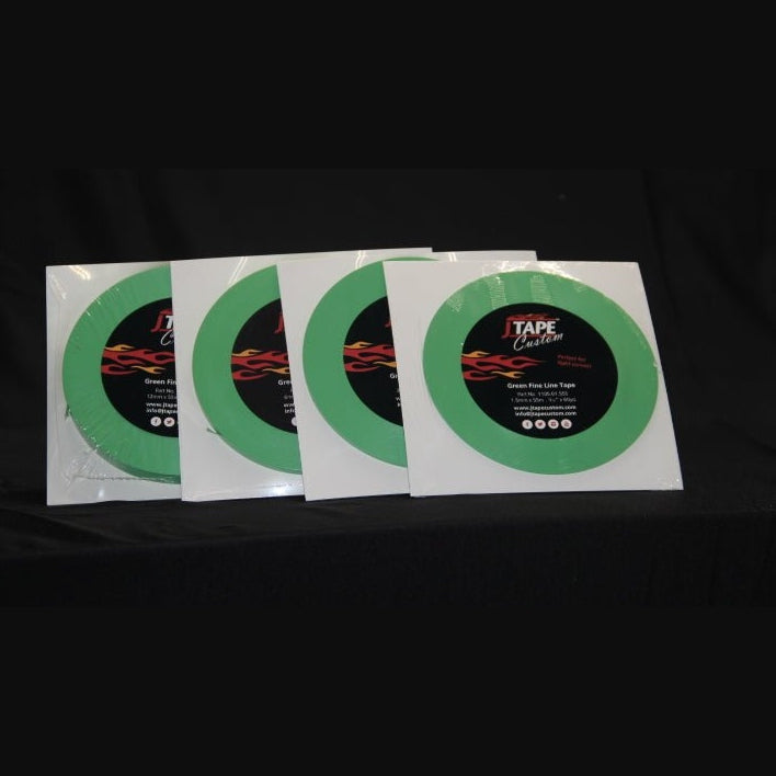 JTAPE Green Fine Line Tape - Tropical Glitz