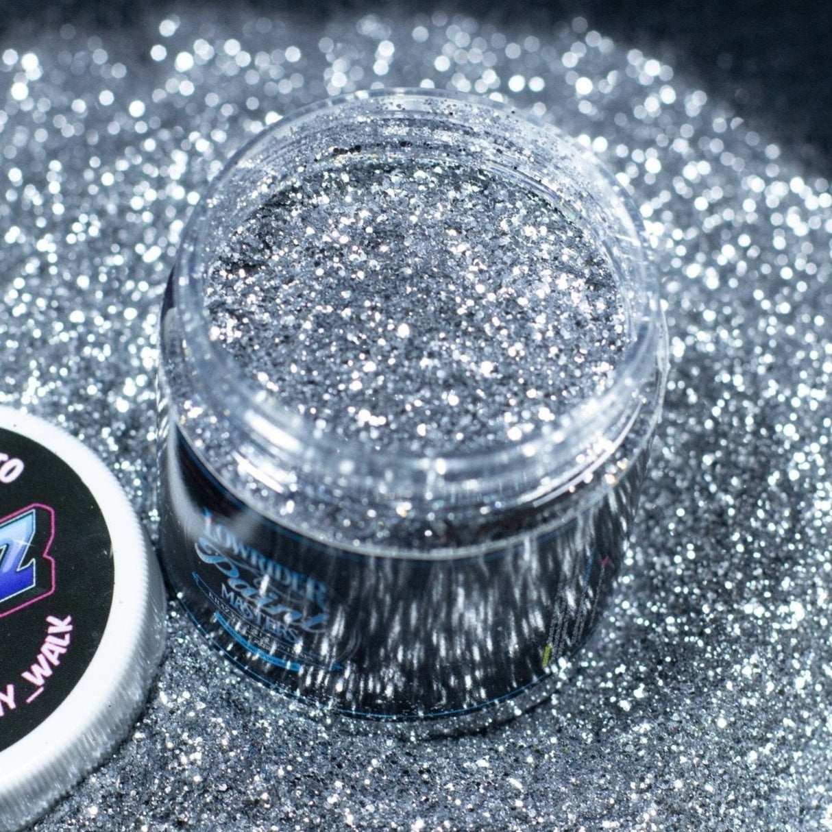 Silver-Lowrider Paint Masters Metal Flake - Tropical Glitz