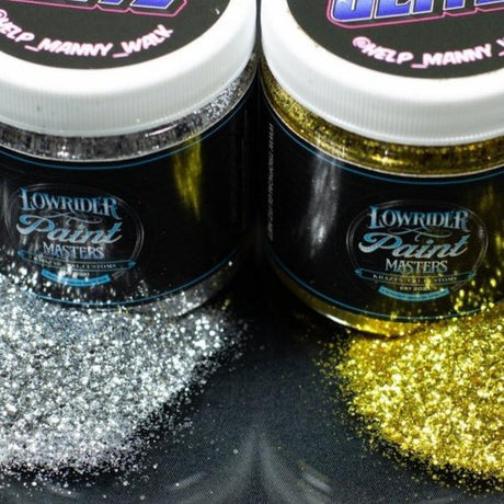 Gold-Lowrider Paint Masters Metal Flake - Tropical Glitz