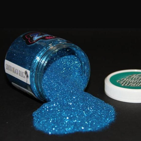 South Beach Blue Metal Flake - Tropical Glitz