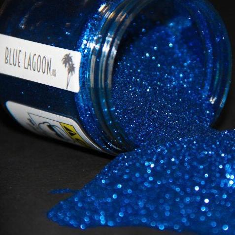 Blue Lagoon Metal Flake - Tropical Glitz