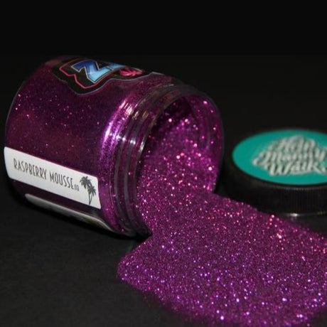 Raspberry Mousse Metal Flake - Tropical Glitz