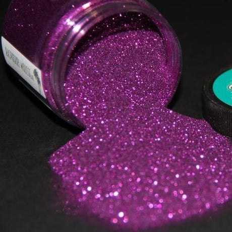 Raspberry Mousse Metal Flake - Tropical Glitz