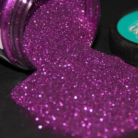 Raspberry Mousse Metal Flake - Tropical Glitz