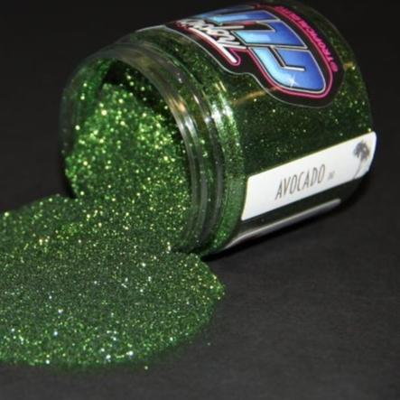 Avocado Metal Flake - Tropical Glitz