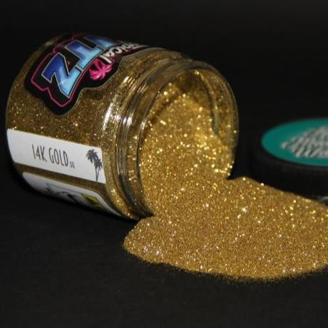 24K Gold Metal Flake - Tropical Glitz