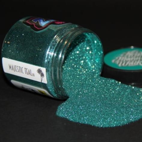 Majestic Teal Metal Flake - Tropical Glitz