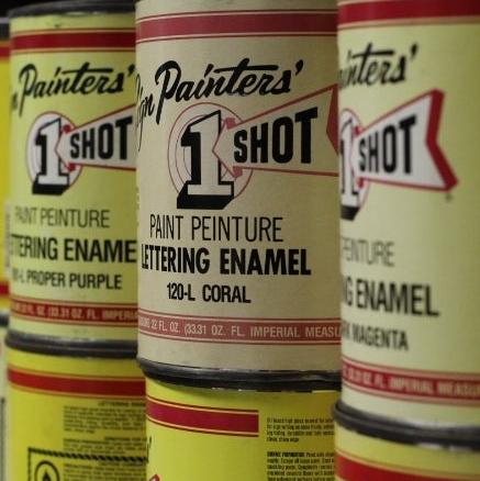 1 Shot Lettering and Pinstriping Paint - Tropical Glitz