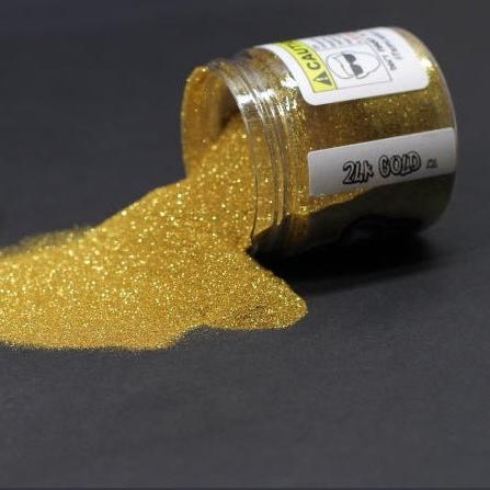 24K Gold Metal Flake - Tropical Glitz