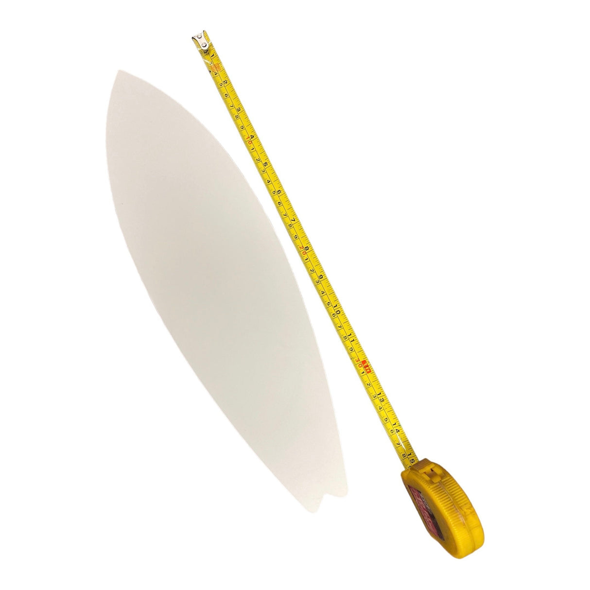 Blank Mini Surfboard - Custom Panel - Tropical Glitz