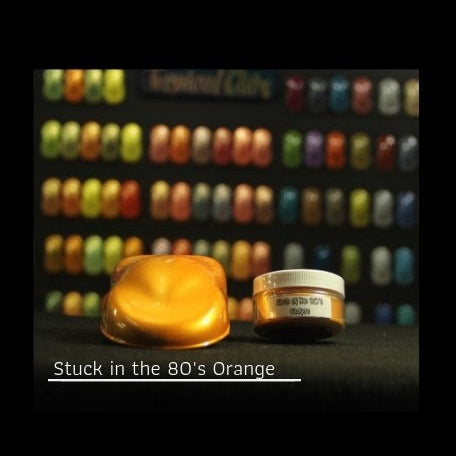 Stuck in the 80's - Orange Pearl - Tropical Glitz