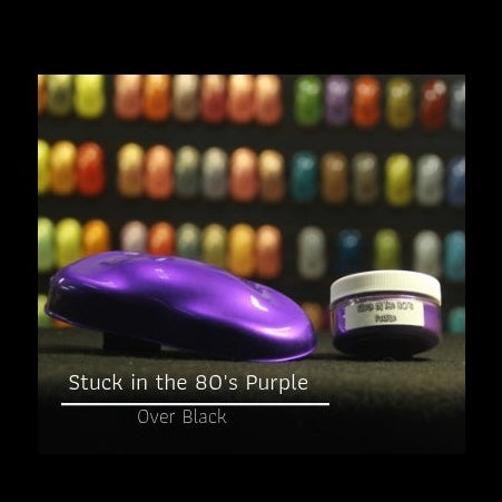Stuck in the 80's - Purple Pearl - Tropical Glitz