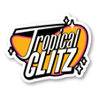 TG Logo Sticker - The Colors of Space Edition - Tropical Glitz