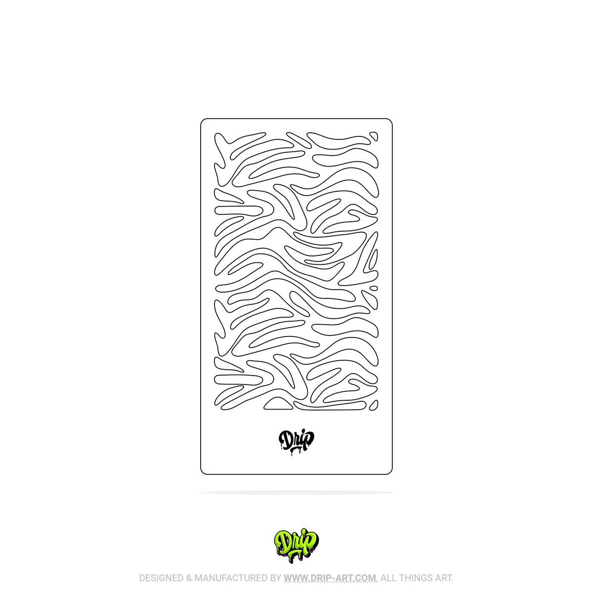 Mylar Stencil Abstract II