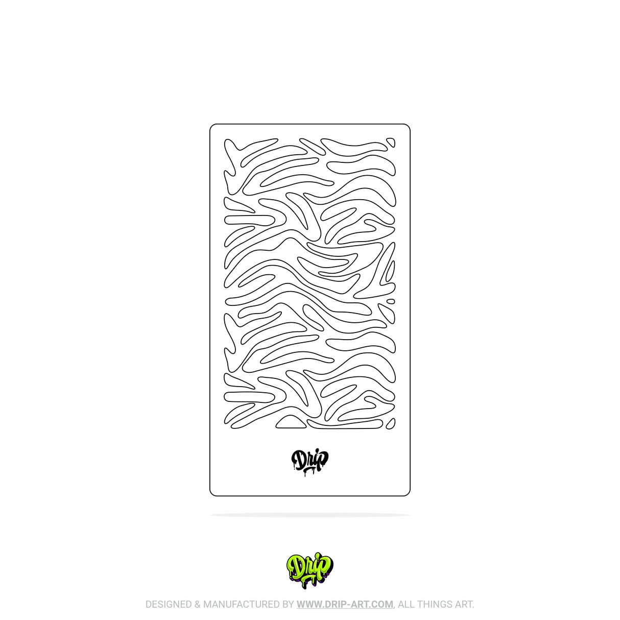 Mylar Stencil Abstract II