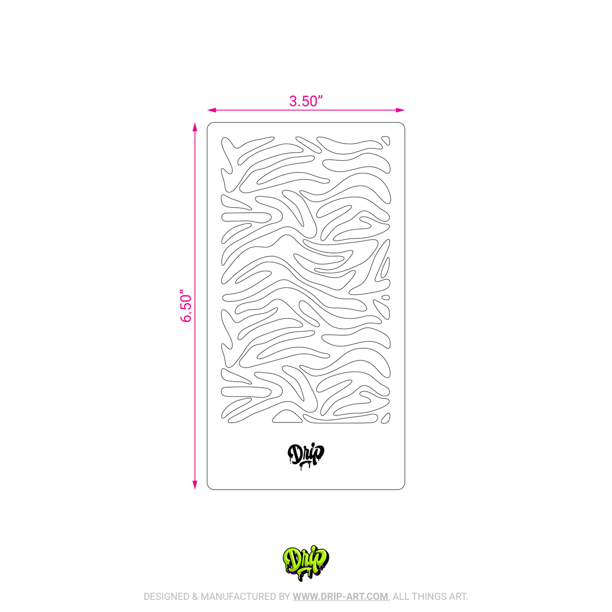 Mylar Stencil Abstract II