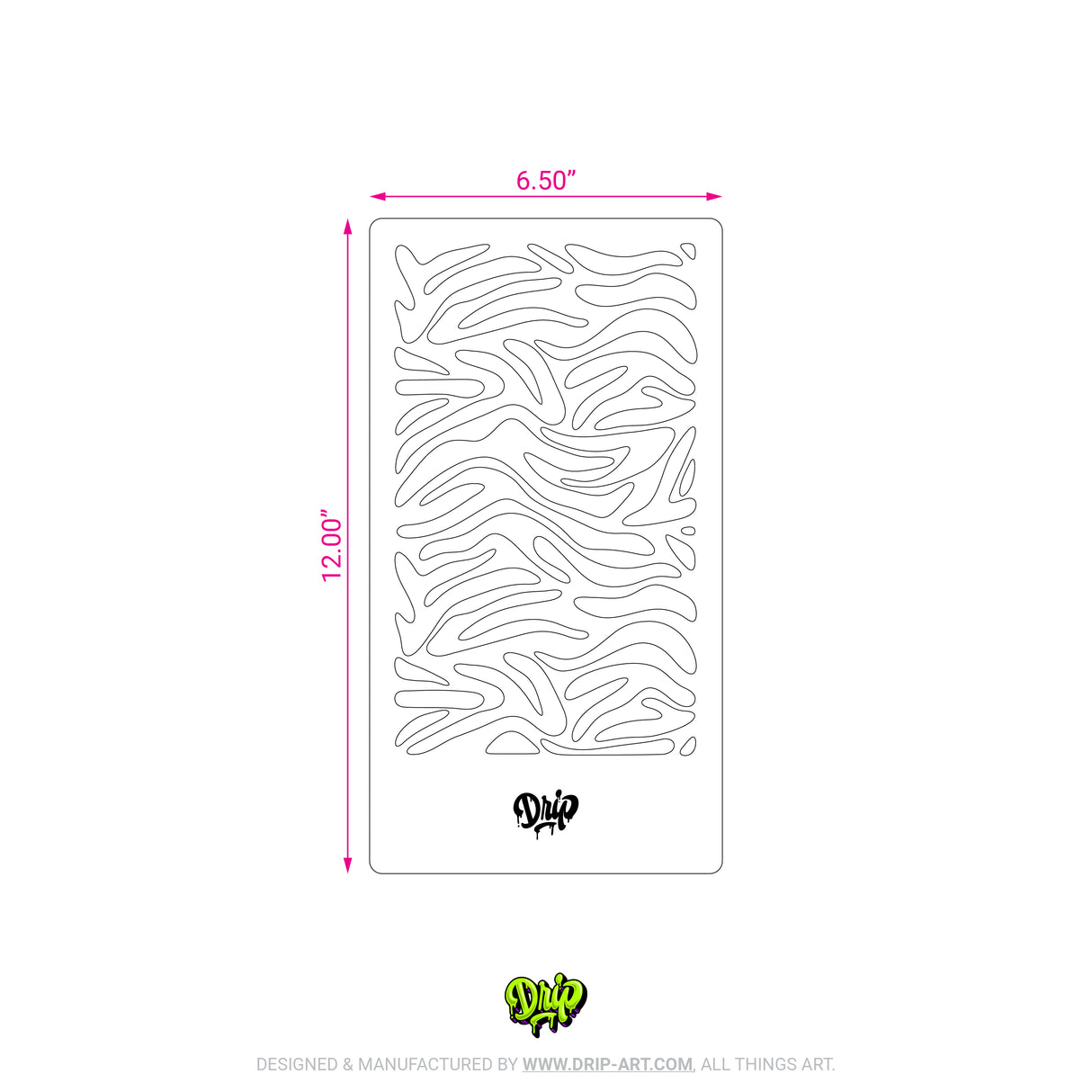 Mylar Stencil Abstract II