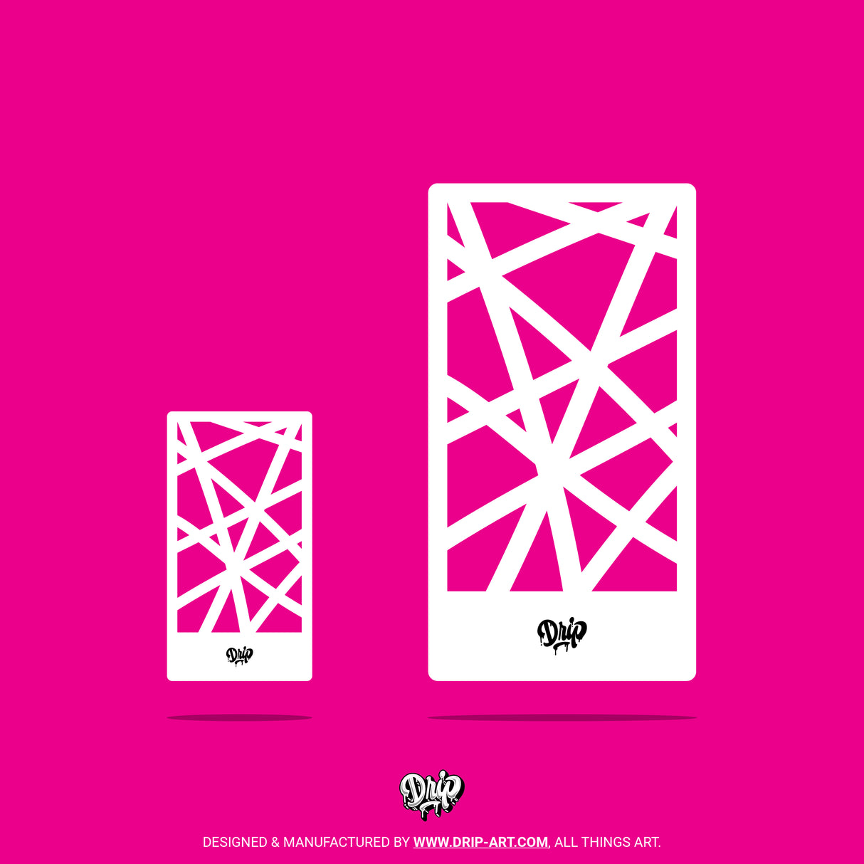 Mylar Stencil Abstract I