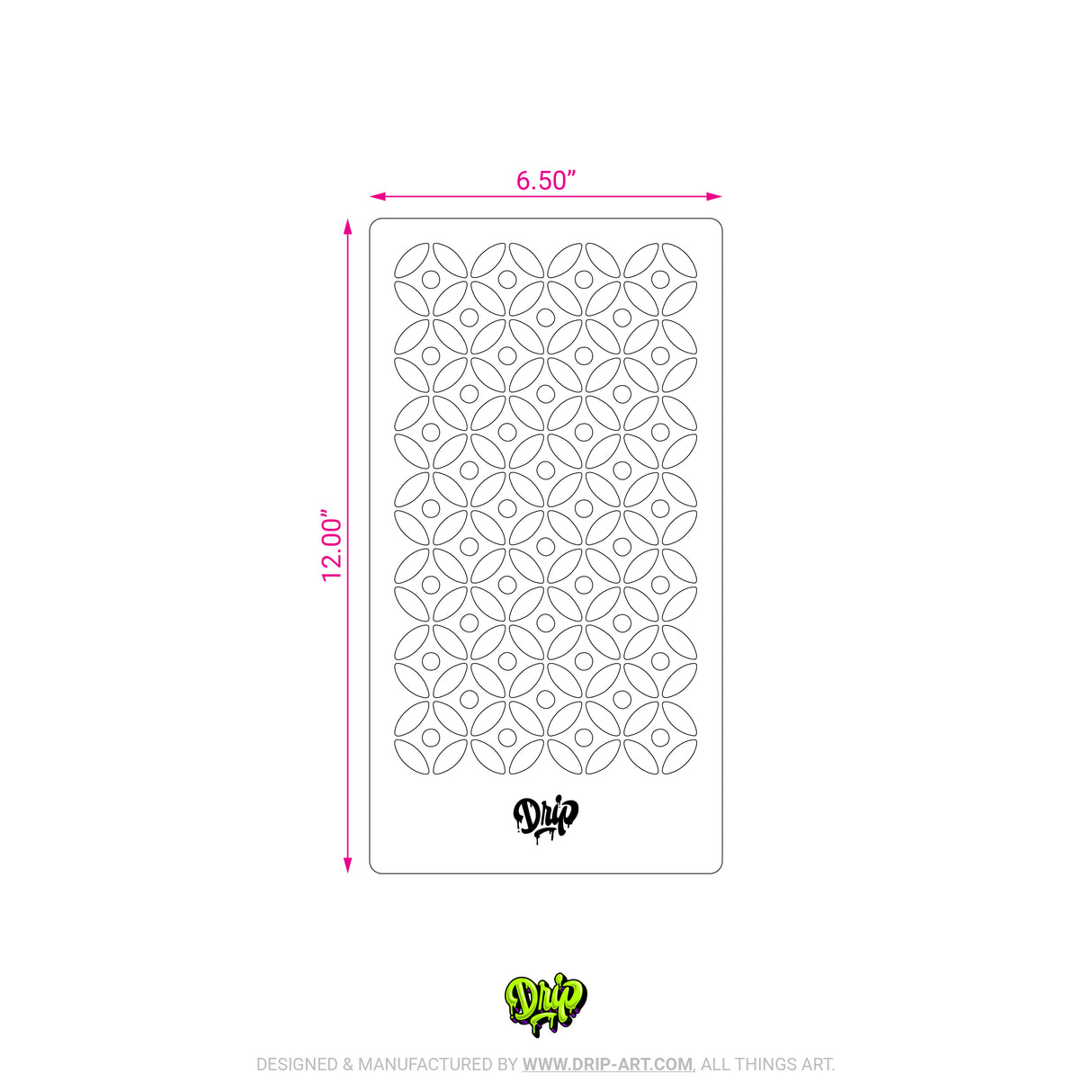 Mylar Stencil Art Deco II