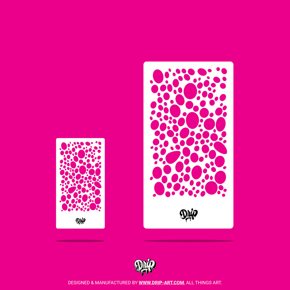 Mylar Stencil Bubbles