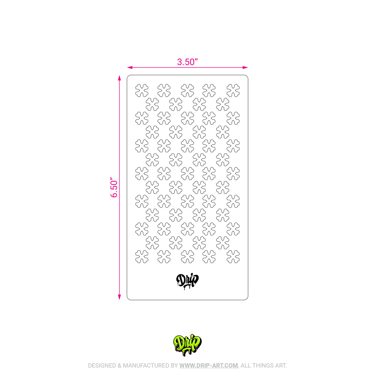 Mylar Stencil Crossbones