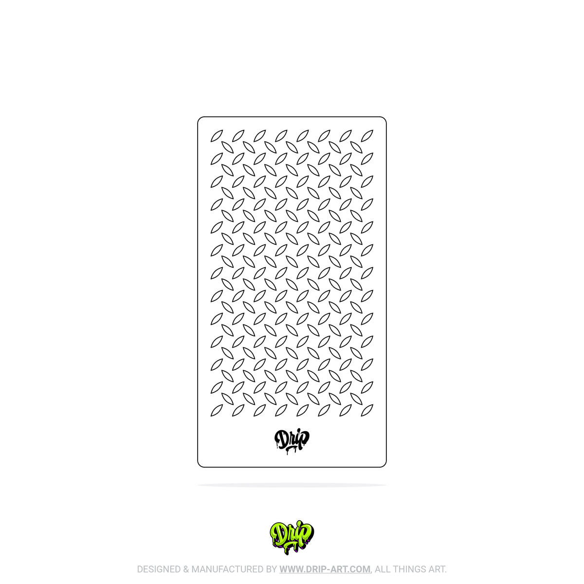 Mylar Stencil Diamond Plate
