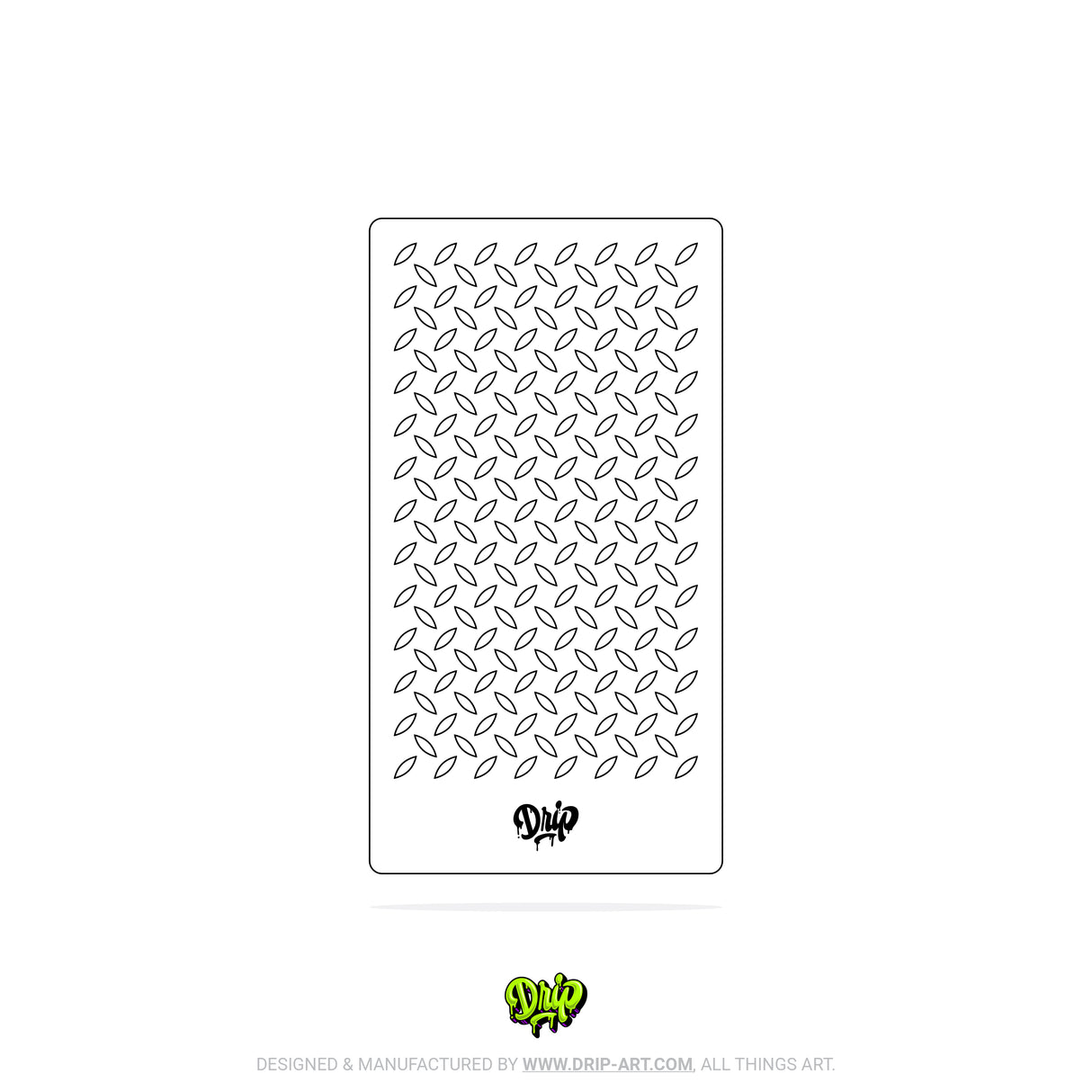 Mylar Stencil Diamond Plate