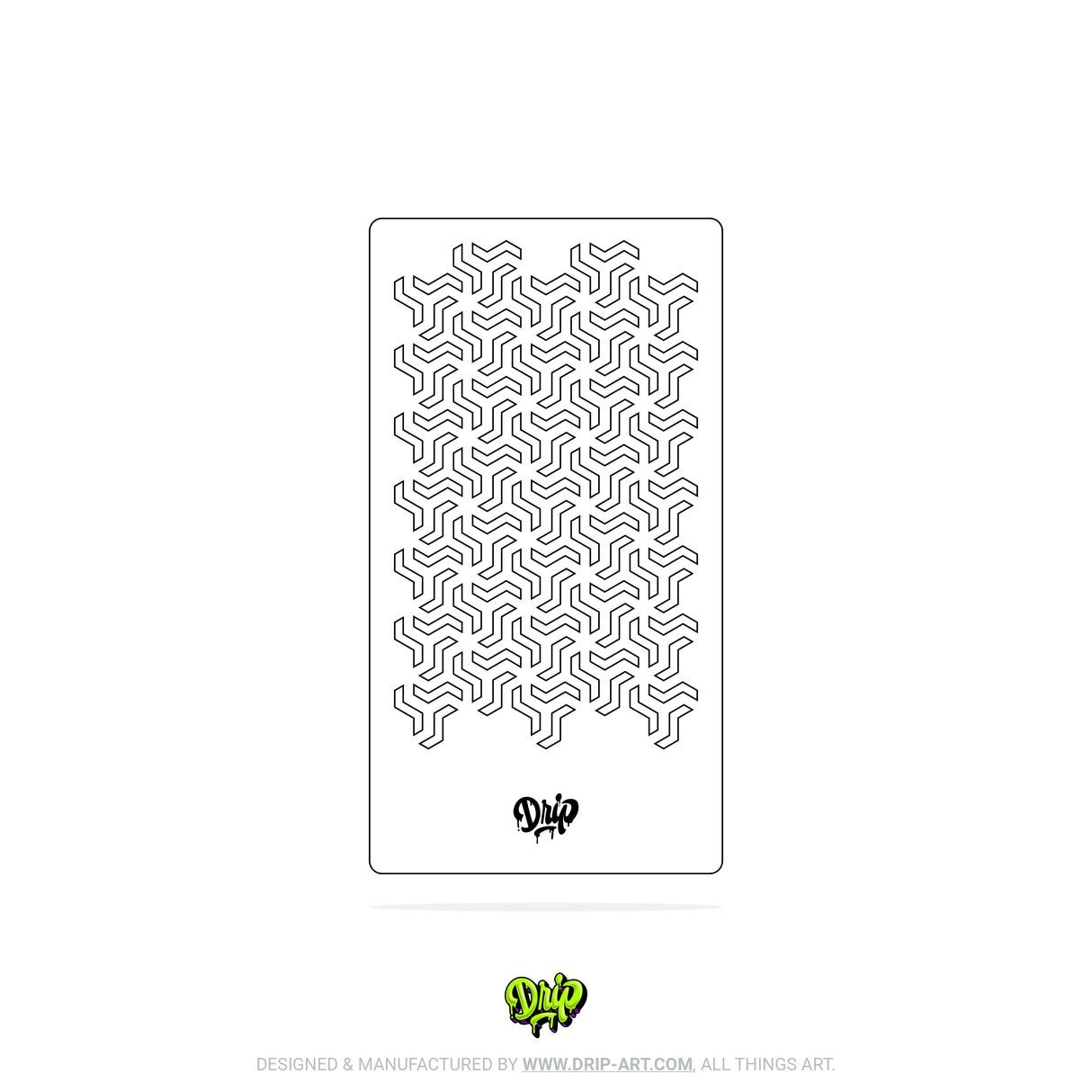 Mylar Stencil Fidget