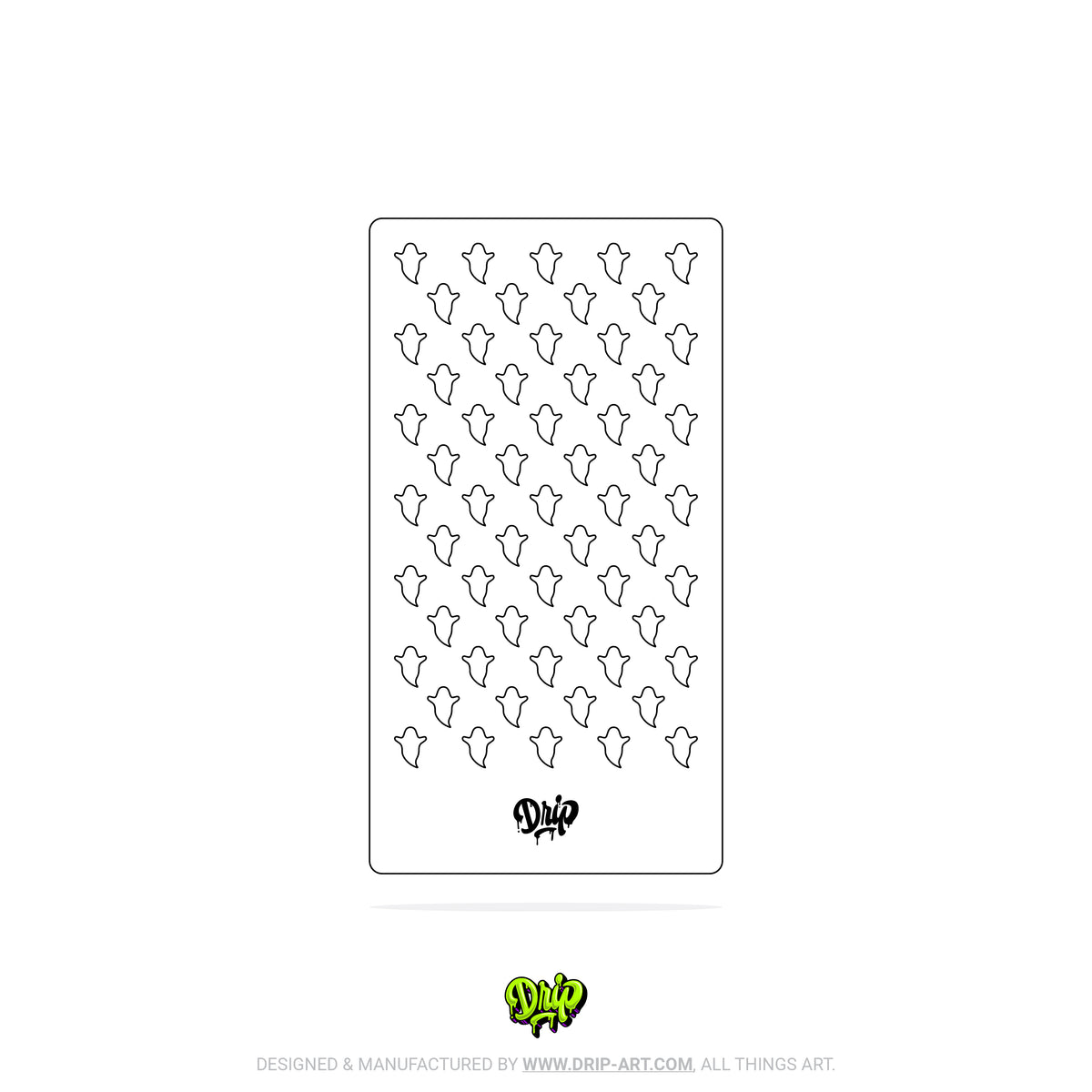 Mylar Stencil Ghosts I