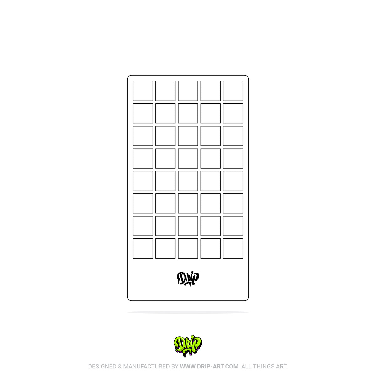 Mylar Stencil Grid I