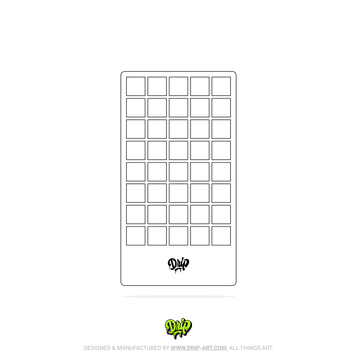 Mylar Stencil Grid I