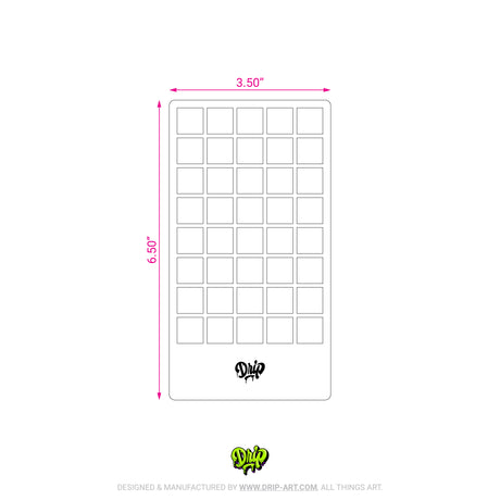 Mylar Stencil Grid I