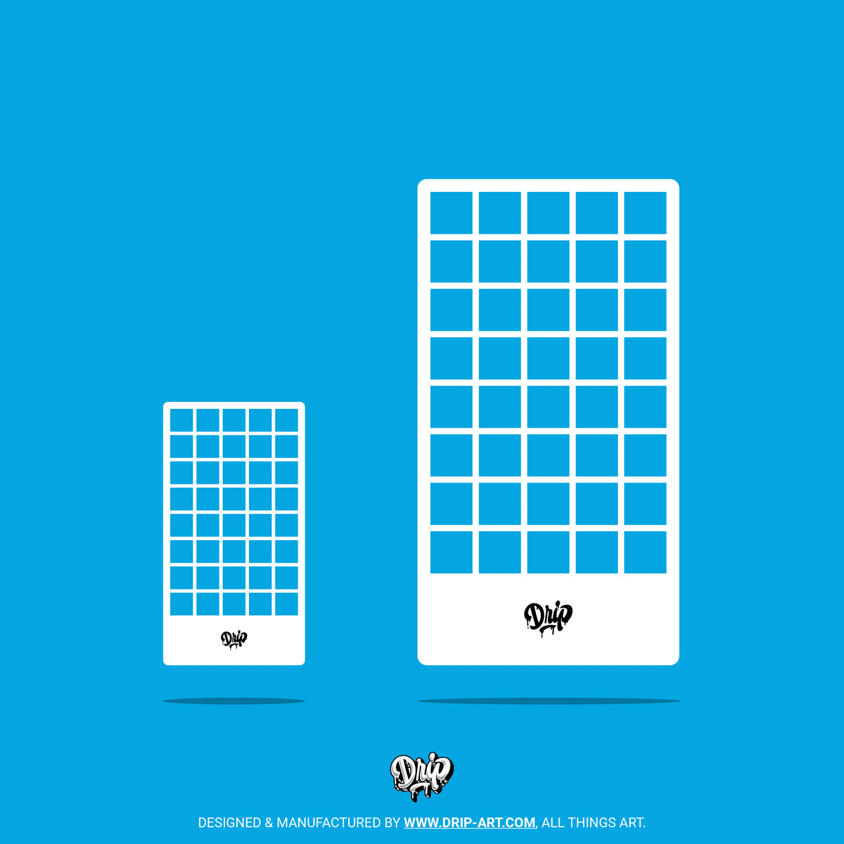 Mylar Stencil Grid I